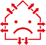 Logement à consommation d'énergie excessive