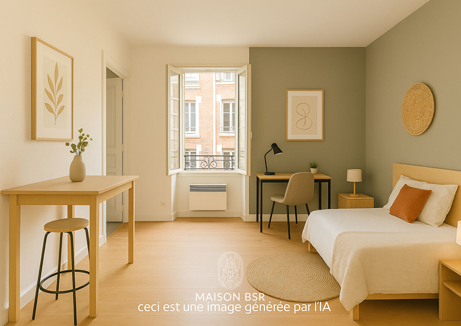 Appartement Nantes 27.40 m2 à rénover