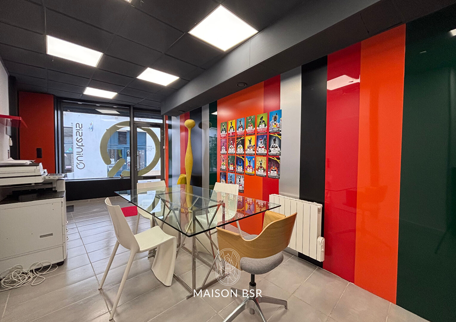 Local commercial + bureau en duplex – Hyper centre Graslin