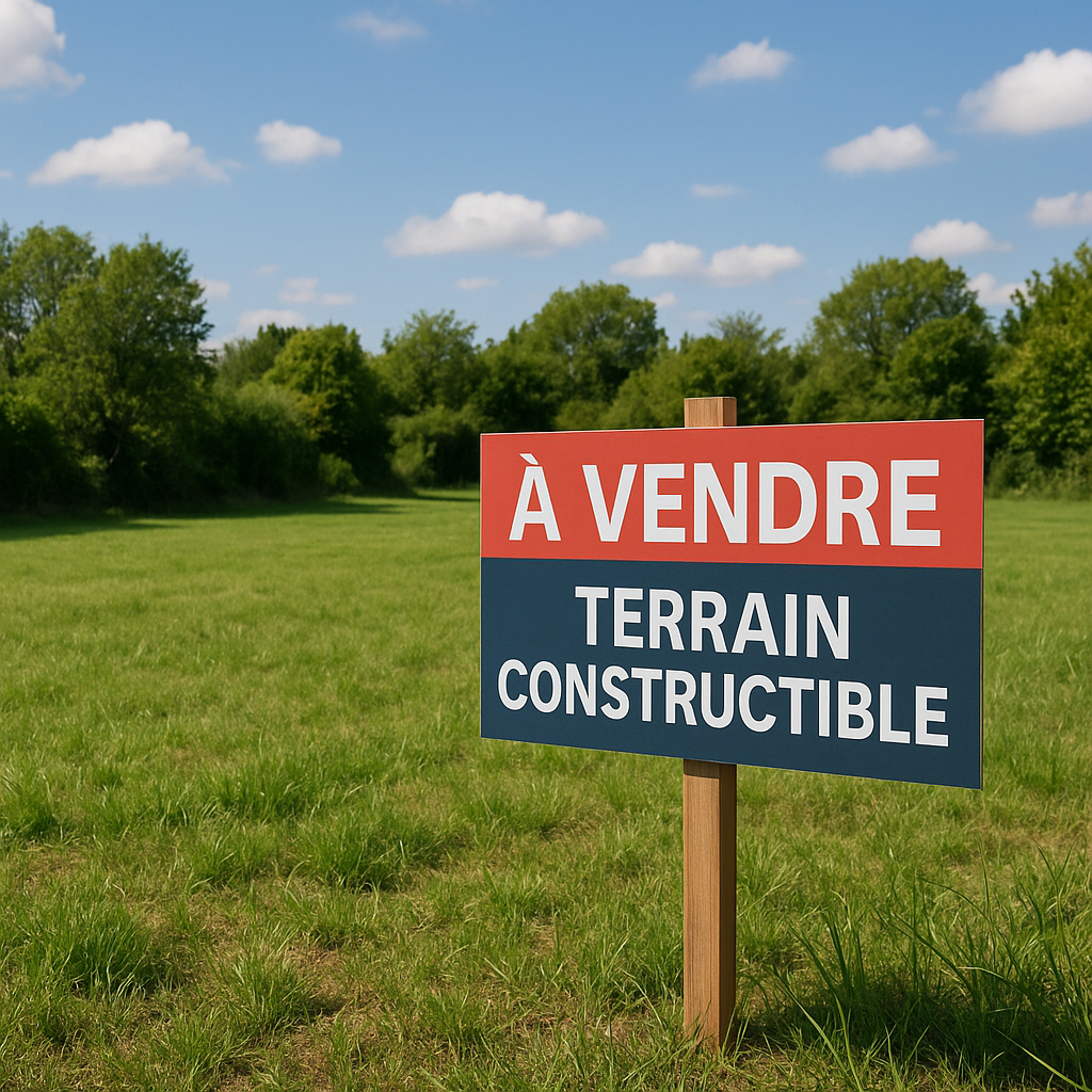 Terrain constructible 803 m2