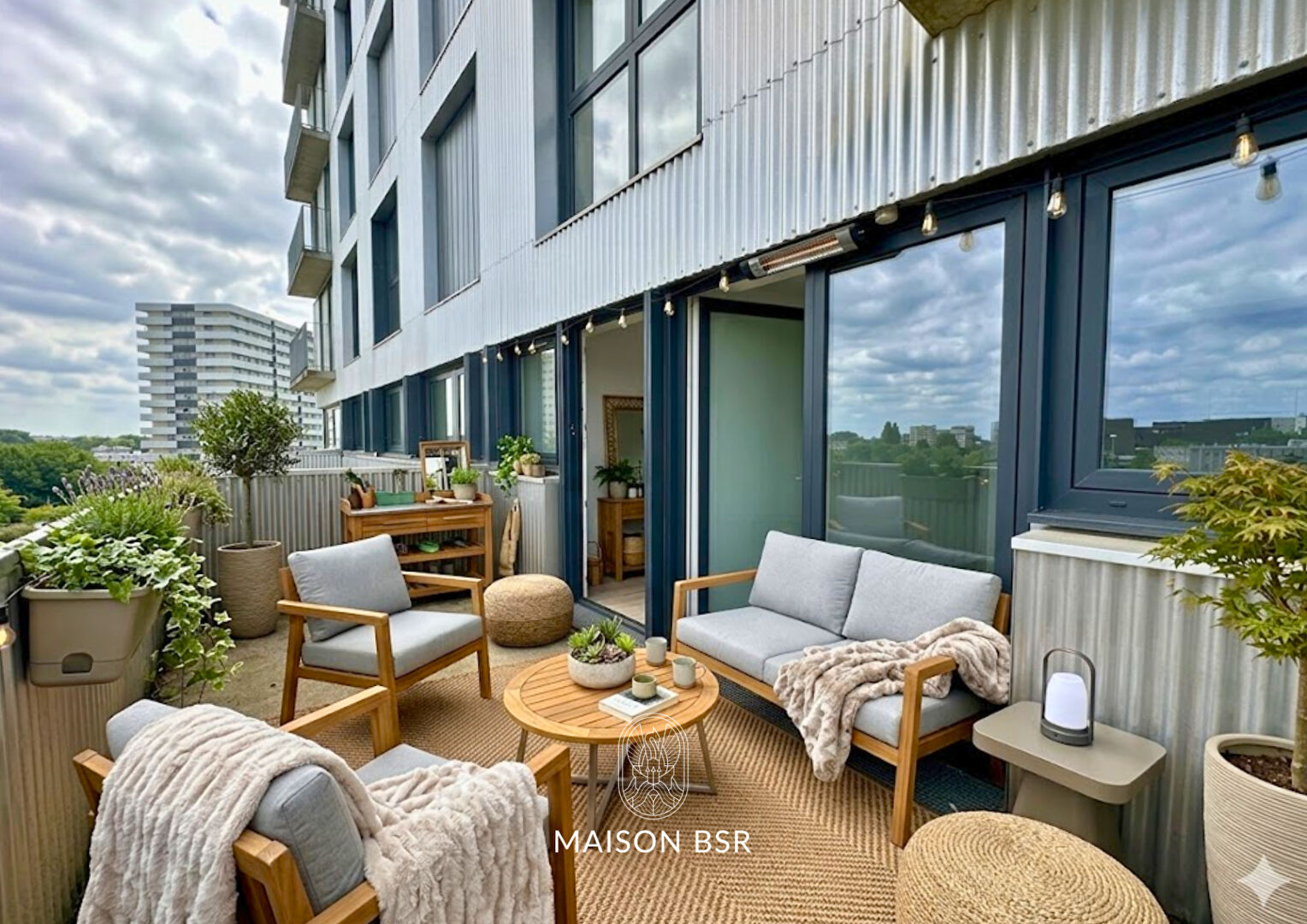 T3 refait à neuf avec balcon et parking