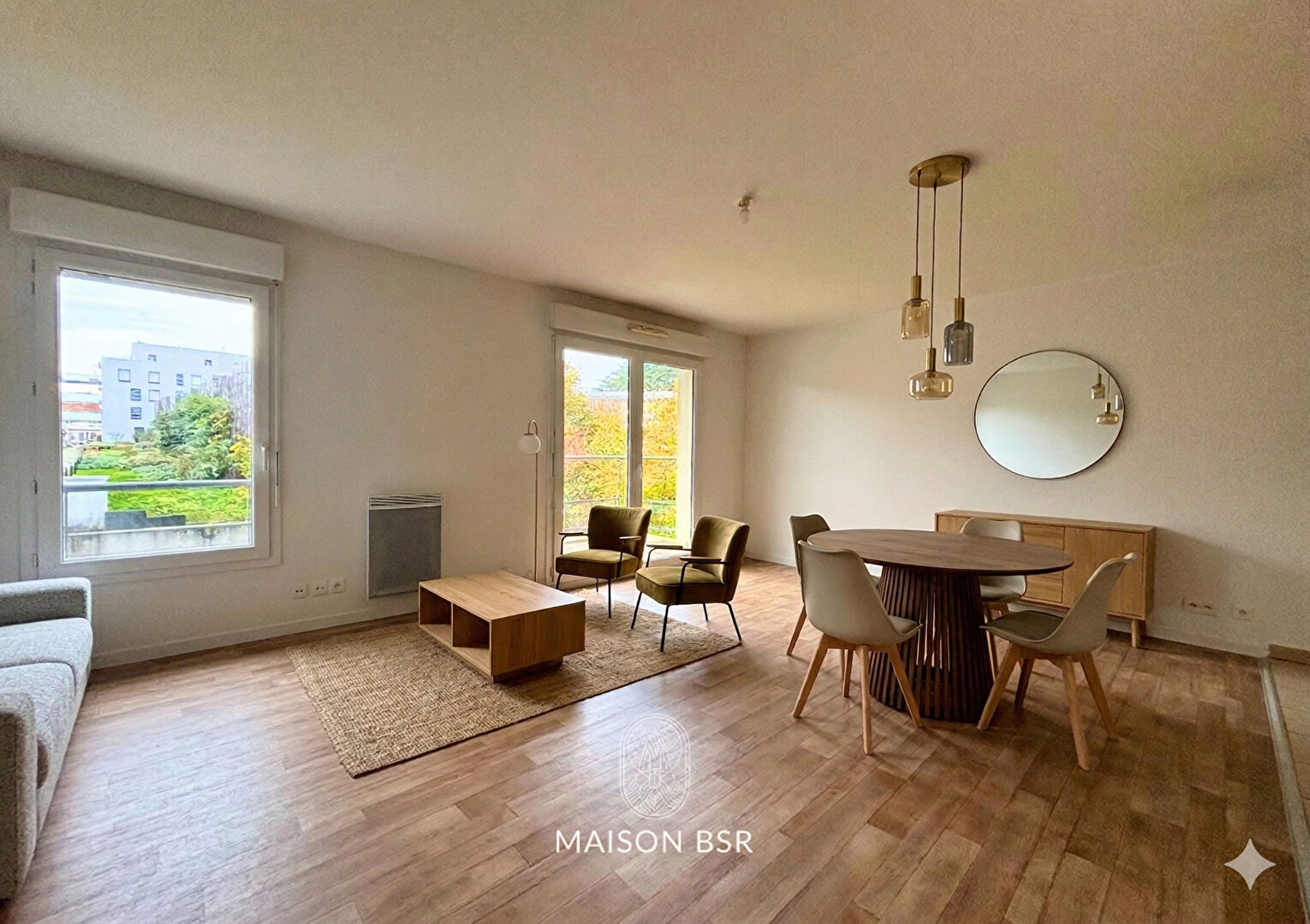 T2 de 52 m² – Bourg Saint-Herblain – Balcon & Parking