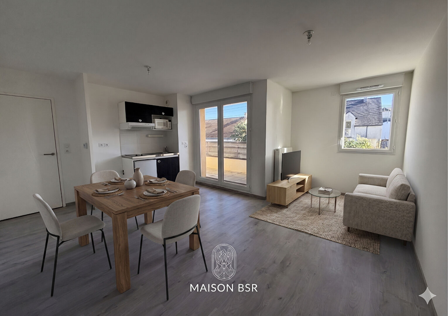 T2 lumineux avec balcon et garage – Résidence récente 2016