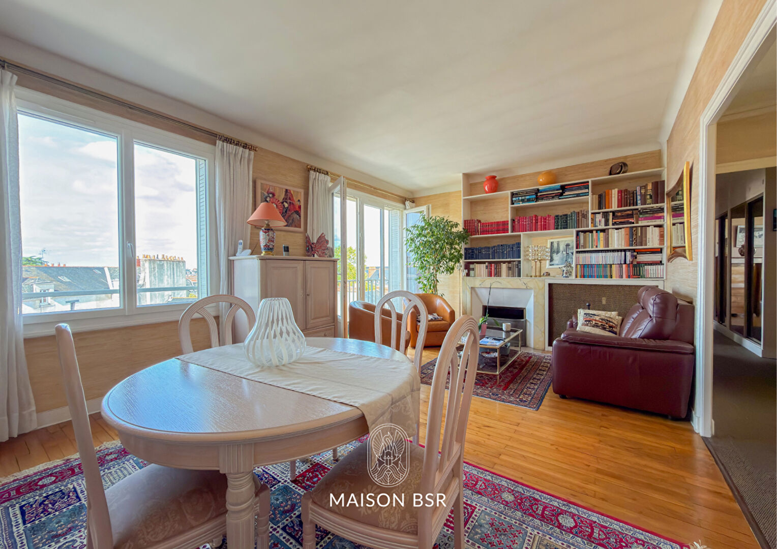 NANTES COPERNIC DERNIER ÉTAGE 2 CHAMBRES BALCON VUE DÉGAGÉE
