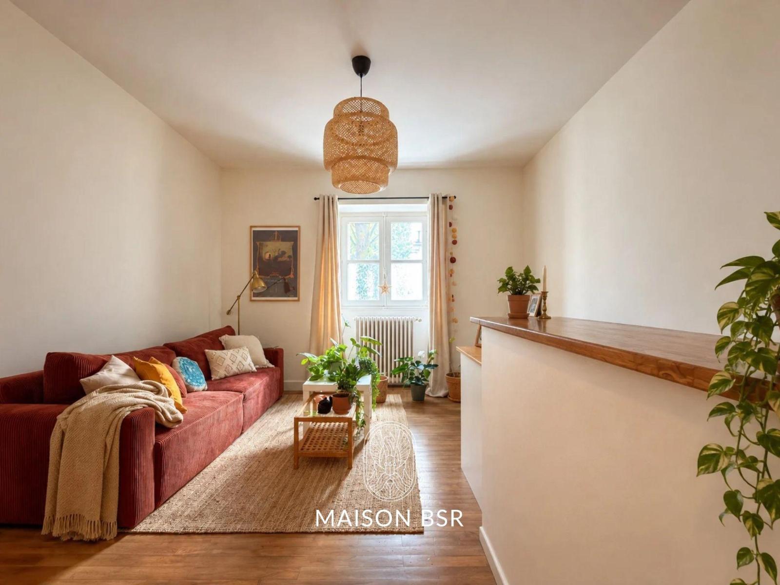 Léa, appartement de type 2 en rez-de-chaussée – Mellinet Nantes
